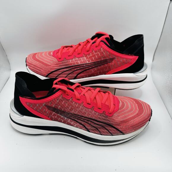 Size 8 - Puma Electrify Nitro ‘Persian Red’ Women’s Running Shoe - Picture 1 of 7